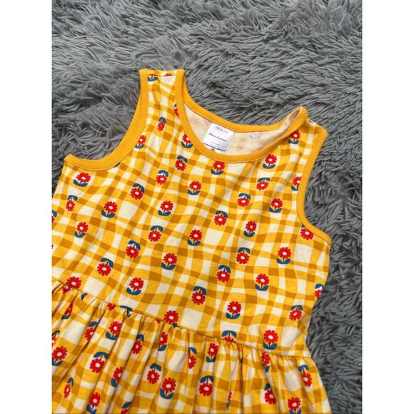 Hanna Anderson Sleeveless Print Pocket Dress size 8 - Picture 3 of 5